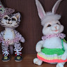 В саратовской библиотеке поселились лисички и зайки известной мастерицы